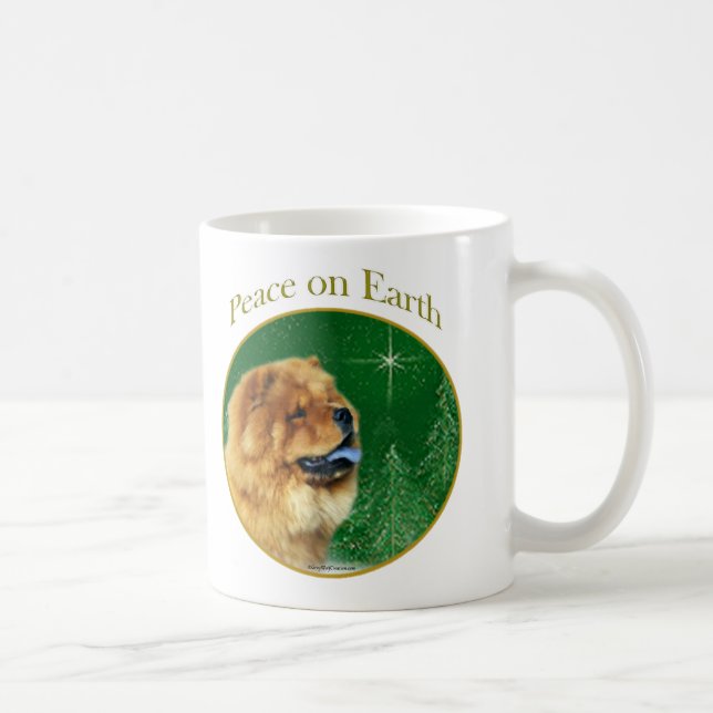 Taza De Café Paz Chow Chow (Derecha)