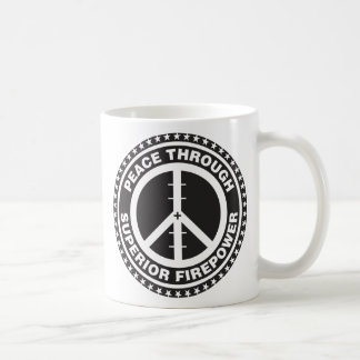Taza De Café Paz con potencia de fuego superior