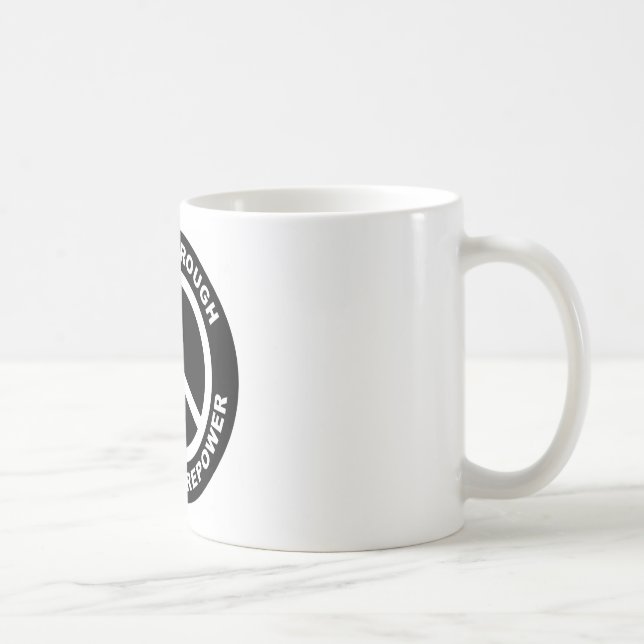 Taza De Café Paz con potencia de fuego superior (Derecha)