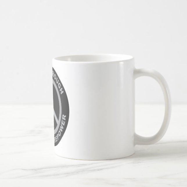 Taza De Café Paz con potencia de fuego superior (Derecha)