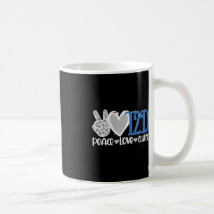 Taza De Café Paz Cura de amor Tipo 2 Conciencia sobre la diabet