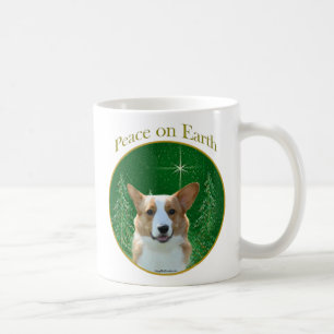Taza De Café Paz de Cardigan Welsh Corgi