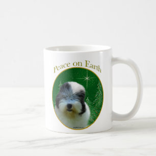 Taza De Café Paz de Sheepdog en inglés