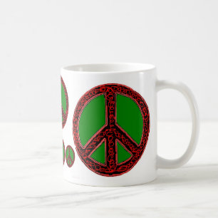 Taza De Café Paz del Squiggle