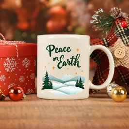 Taza De Café Paz en la Tierra