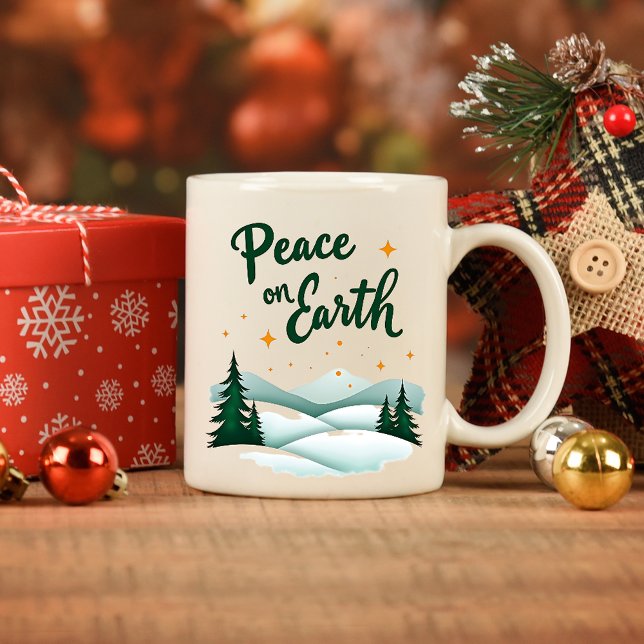 Taza De Café Paz en la Tierra (Subido por el creador)