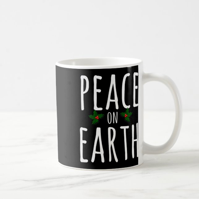 Taza De Café Paz en la Tierra  (Derecha)