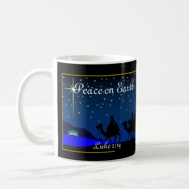 Taza De Café Paz en la Tierra (Izquierda)