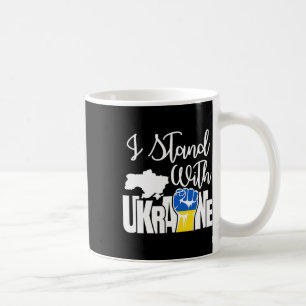 Taza De Café Paz En Ucrania Me Siento Con Ucrania