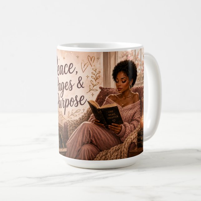 Taza De Café Paz, Páginas y Propósito (Anverso derecho)