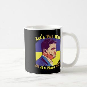 Taza De Café Paz para los ucranianos pongamos la guerra en su l