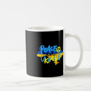 Taza De Café Paz para Ucrania Proteger Ucrania Apoyo a Ucrania
