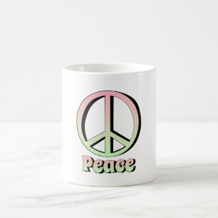 Taza De Café Paz (Pastel)