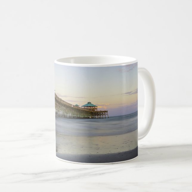 Taza De Café Paz Por La Noche En El Café Folly Beach Mug (Anverso derecho)