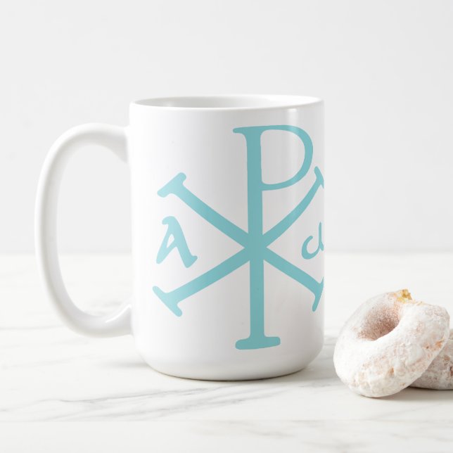 Taza De Café Paz Romana (Con donut)