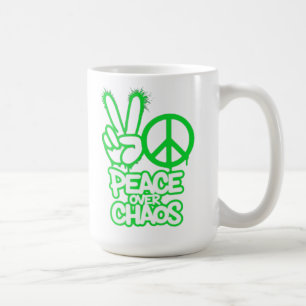 Taza De Café Paz sobre el Caos