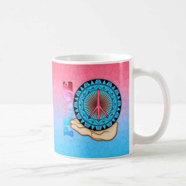 Taza De Café Paz ~ Sol (Derecha)