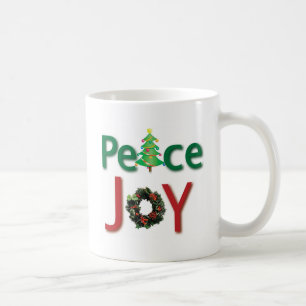 Taza De Café Paz y alegría Mug