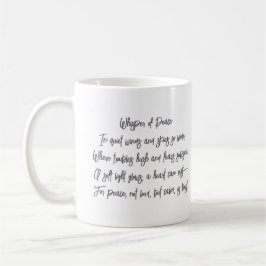 Taza De Café Paz y amor