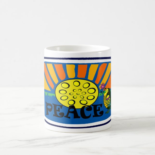 Taza De Café Paz y cacerola (Centro)