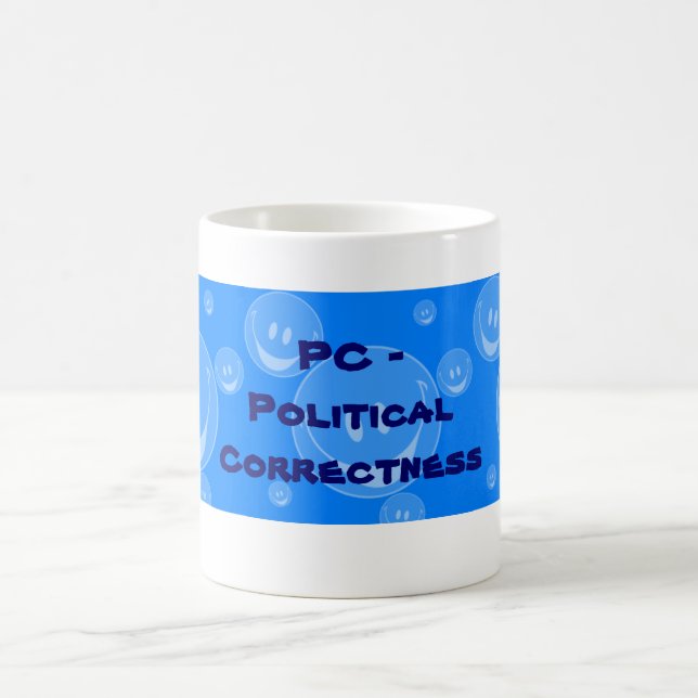 Taza De Café PC - Corrección política (Centro)