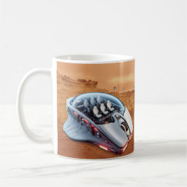 Taza De Café PC Mouse-Spacecraft: Desplazarse en Marte - Misión