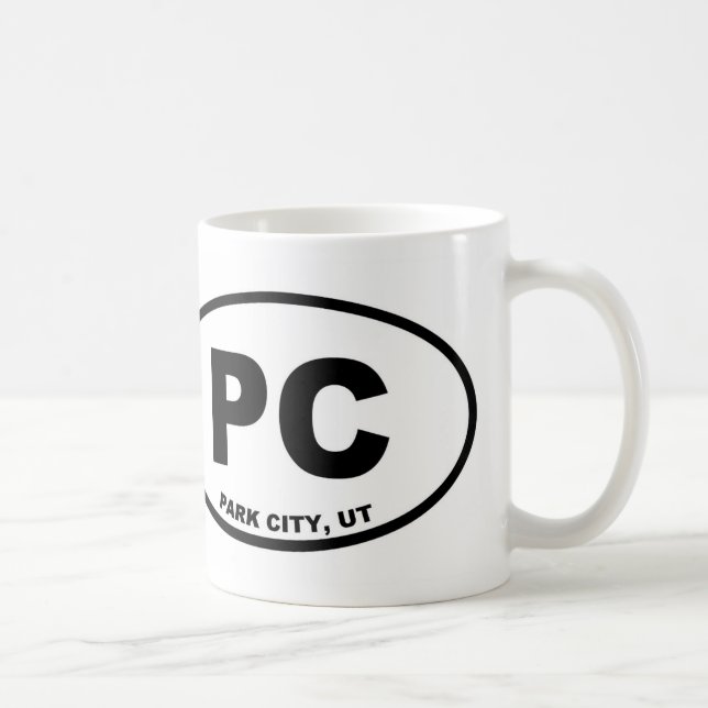 Taza De Café PC Park City Utah (Derecha)