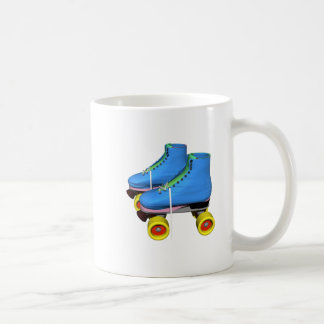 Taza De Café Pcteres de ruedas azules