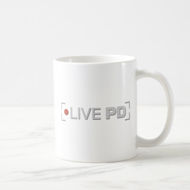Taza De Café PD en vivo - 11 oz (Derecha)
