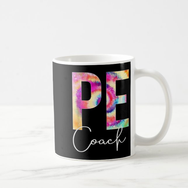 Taza De Café Pe Coach Tie Dye Back To School Women Appreciation (Derecha)