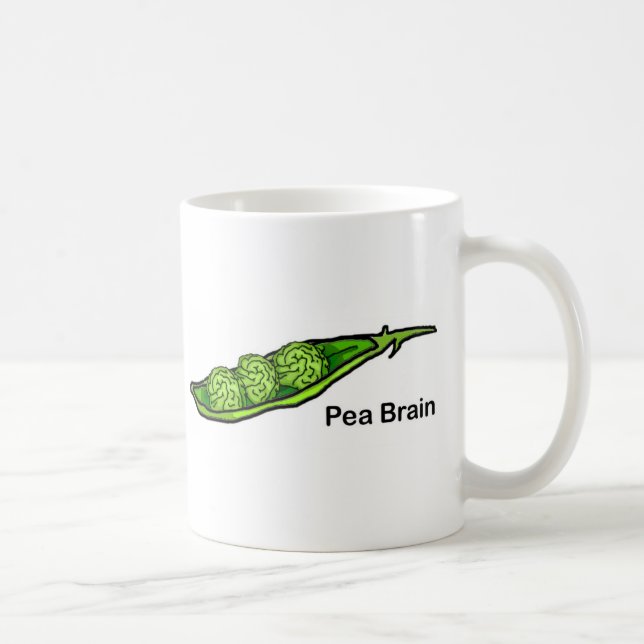 Taza De Café Pea Brain (Derecha)