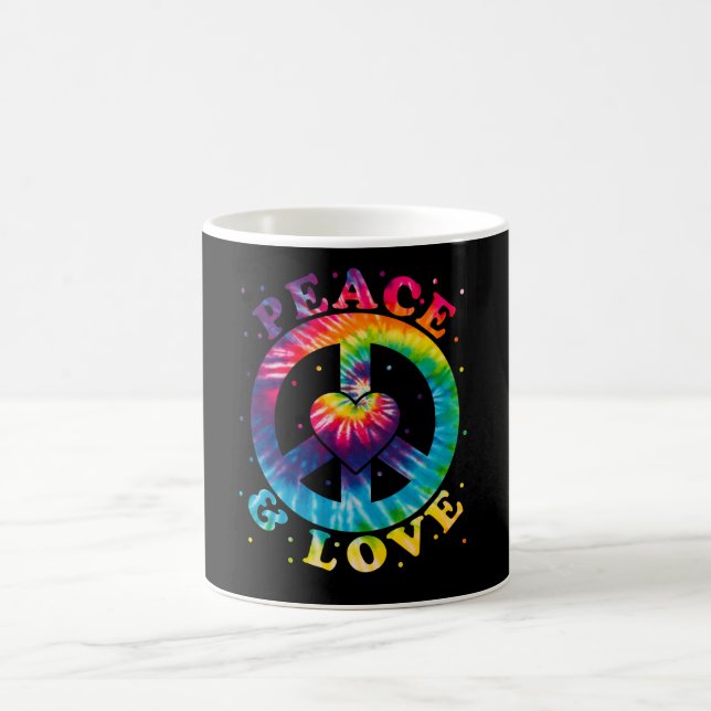 Taza De Café Peace and Love (Centro)