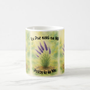 Taza De Café Peace Lives Within/La paz está en mí