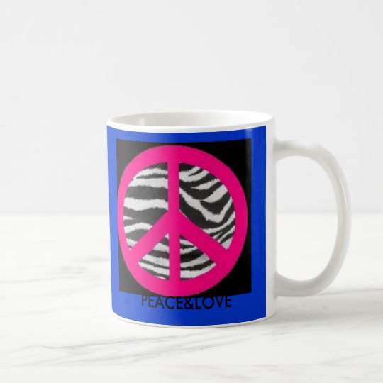 TAZA DE CAFÉ PEACE&LOVE