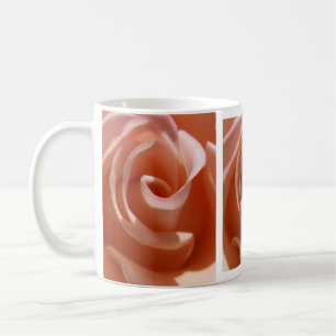 Taza De Café Peach Rosa Mug