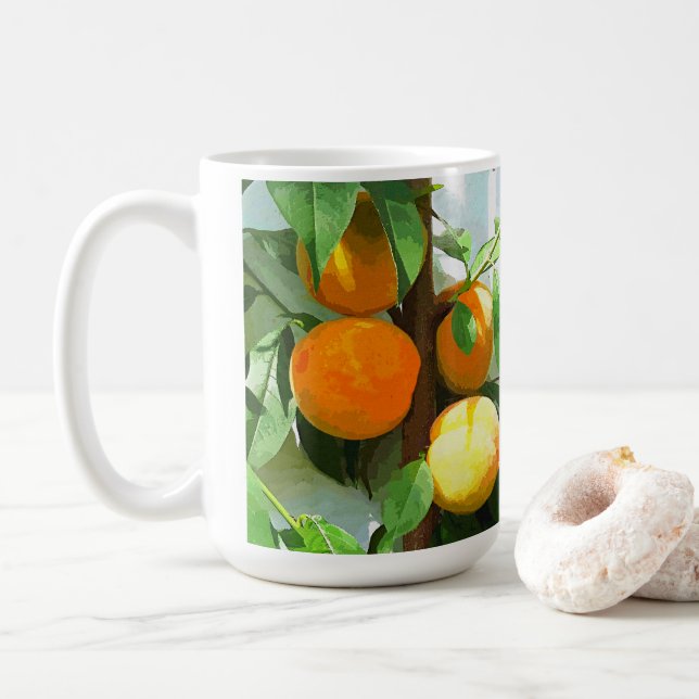 TAZA DE CAFÉ PEACHES COFFEE MUG (Con donut)