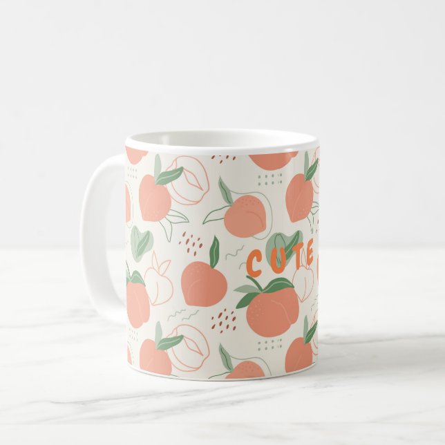 Taza De Café Peaches Mug (Anverso izquierdo)