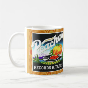 Taza De Café Peaches Records & Tapes Coffee Mug