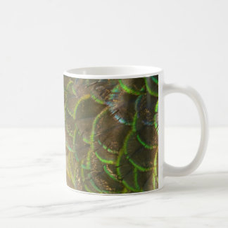 Taza De Café Peacock Feathers III (Mujer) Diseño de la Naturale