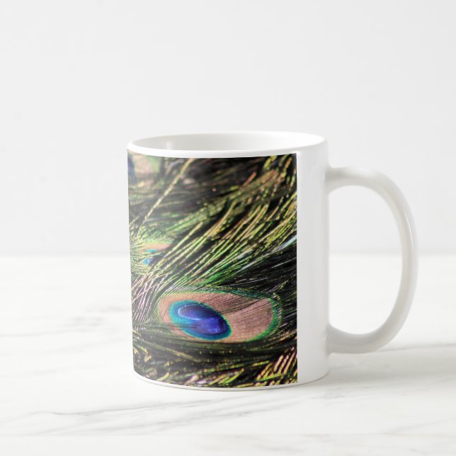 Taza De Café Peacock feathers mug (Derecha)