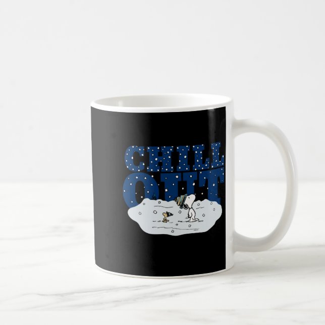 Taza De Café Peanuts Chill Out  (Derecha)