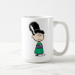 Taza De Café Peanuts Lucy Novia de Frankenstein Halloween