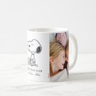 Taza De Café PEANUTS   Snoopy - Mejor Papá Nunca - Foto