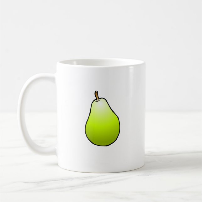 Taza De Café Pear Classic Mug (Izquierda)