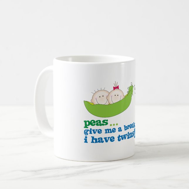 Taza De Café Peas (Anverso izquierdo)