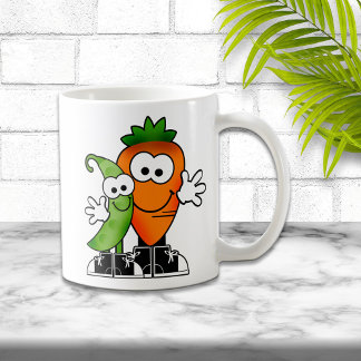 Taza De Café Peas and Carrots Mug