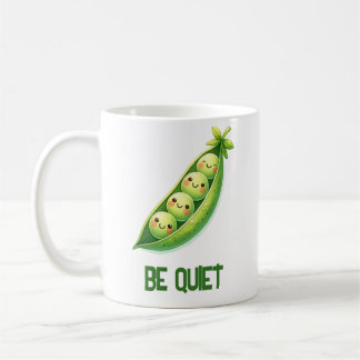 Taza De Café Peas Be Quiet Mug