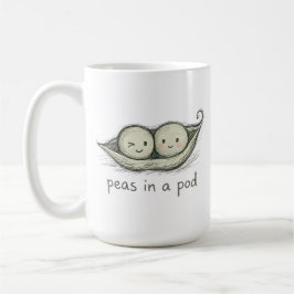 Taza De Café Peas in a Pod