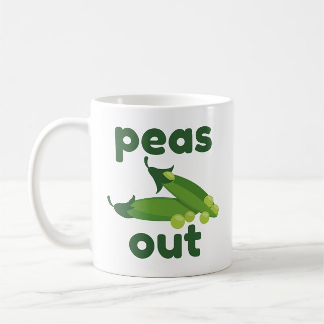 Taza De Café Peas Out (Izquierda)