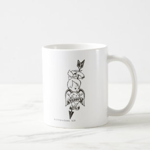 Taza De Café PEBBLES™ B&W Chica de papá